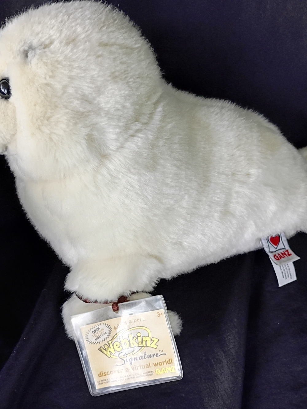 Webkinz 10.5" Harp Seal by Ganz with Tag Unused Code - Picture 2 of 6